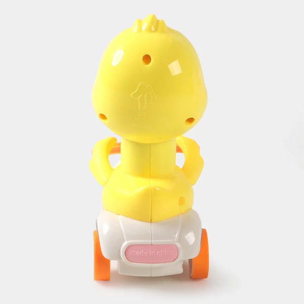 Duck Motorcycle Toy - Pink