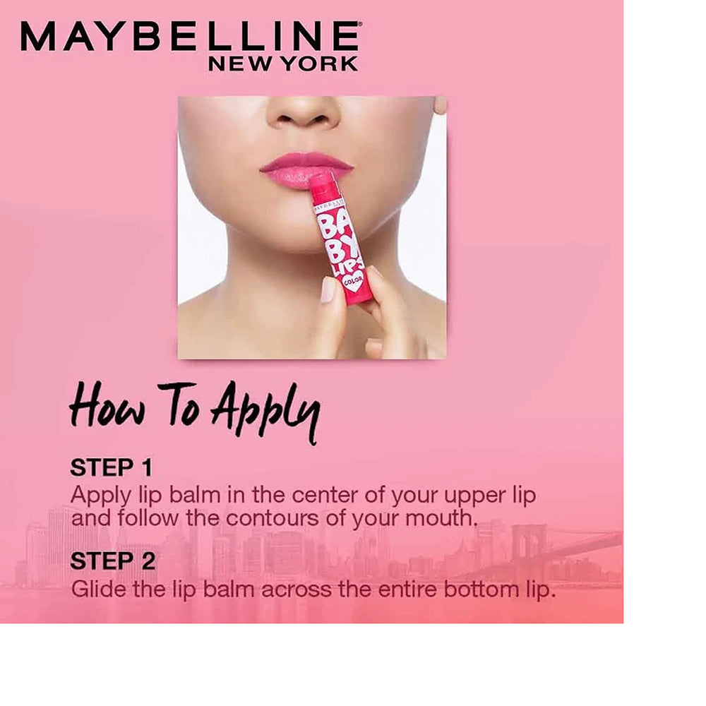 Maybelline Baby Lips Pink Lolita Lip Balm, Lip Gloss And Balm, Maybelline, Chase Value