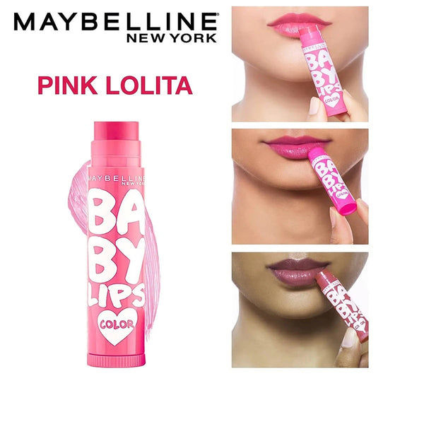 Maybelline Baby Lips Pink Lolita Lip Balm, Lip Gloss And Balm, Maybelline, Chase Value
