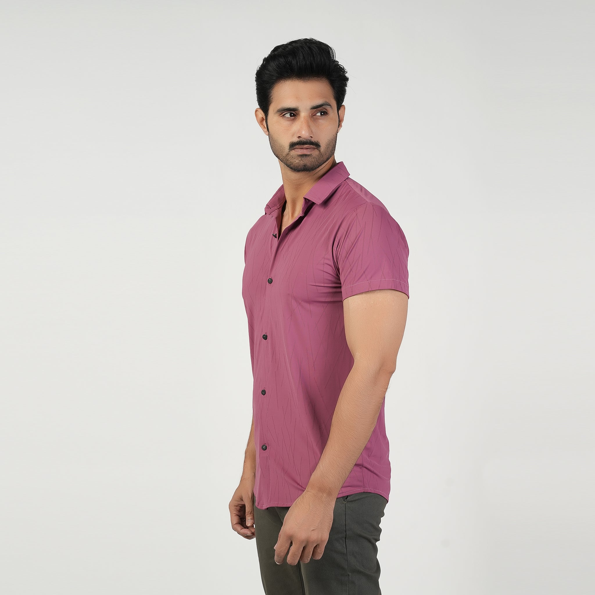 Men's Half Sleeves Front Open Polo T-Shirt, Men's T-Shirts & Polos, Chase Value, Chase Value