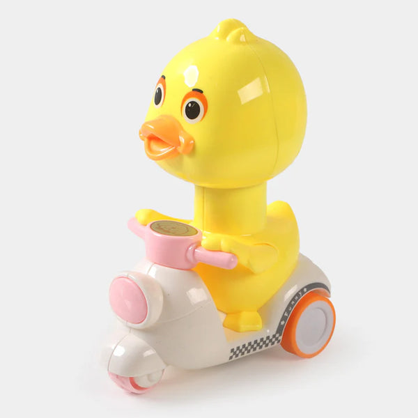 Duck Motorcycle Toy - Pink
