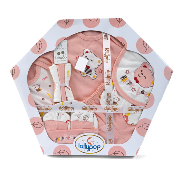 Newborn Gift Box Pack of 10 - Pink