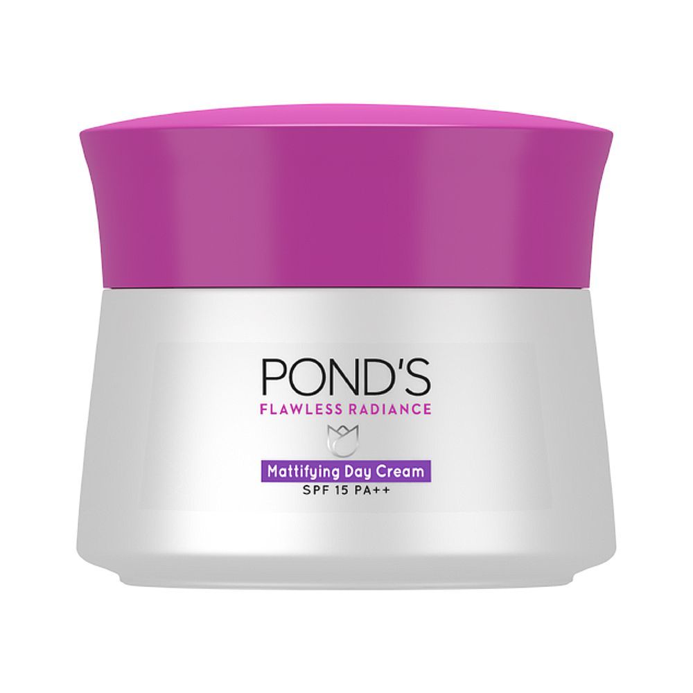 Pond's Flawless Radiance Even Tone Glow Mattifying Day Cream, SPA 15 PA++, 50g, Creams & Lotions, Pond's, Chase Value