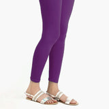 Women's  Plain Tights - Purple, Women Pants & Tights, Chase Value, Chase Value
