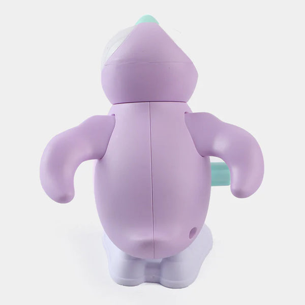 Jumping Penguin Toy - Purple