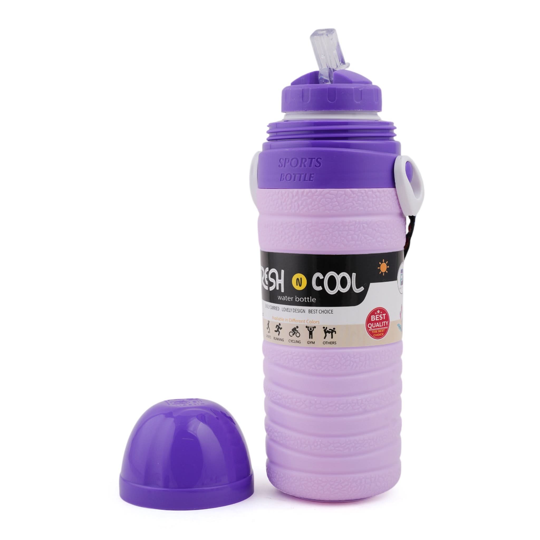Belli Plastic Fresh & Cool Bottle Medium, Water Bottle, Chase Value, Chase Value