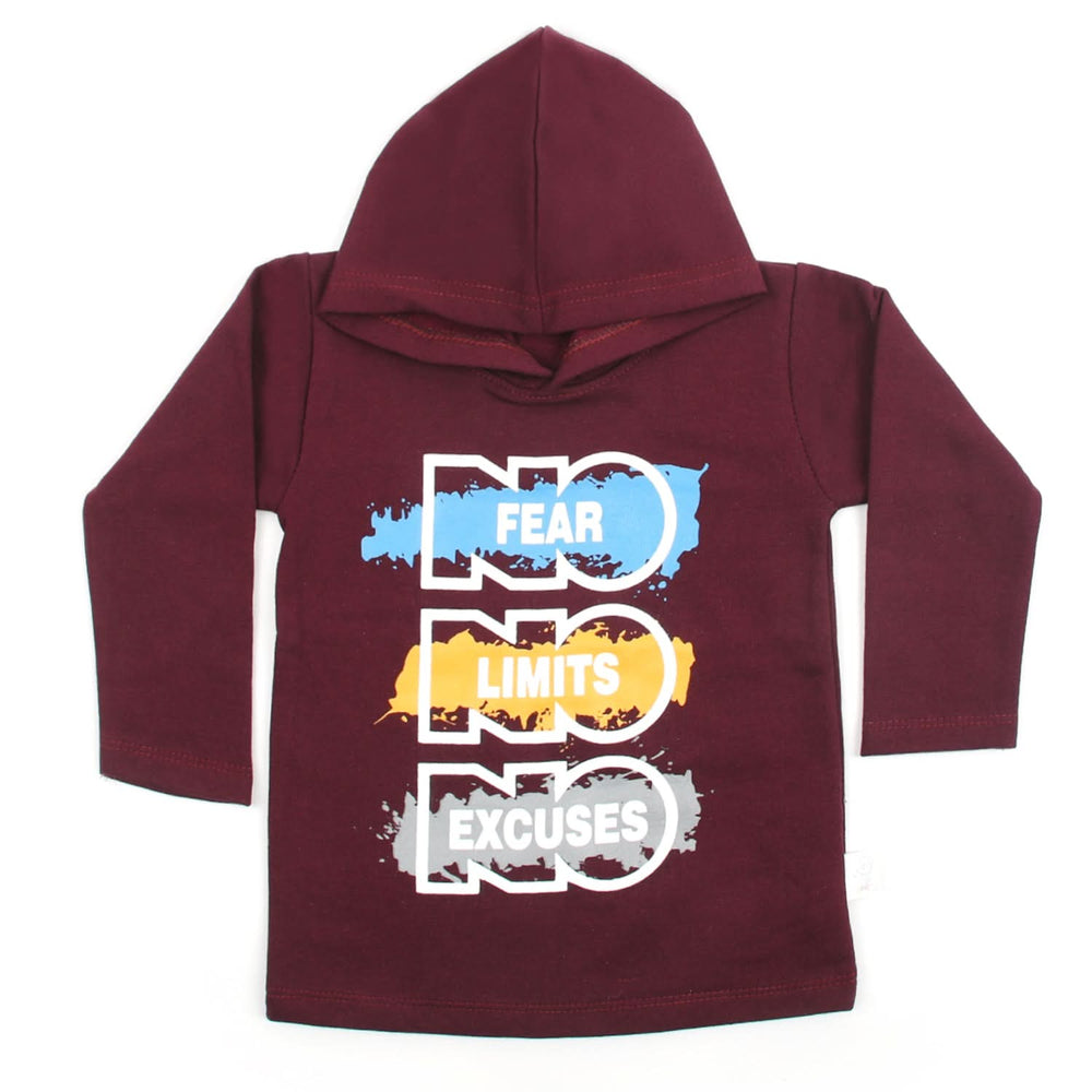Boys Full Sleeves Hoodie - Purple, Boys Hoodies & Sweat Shirts, Chase Value, Chase Value