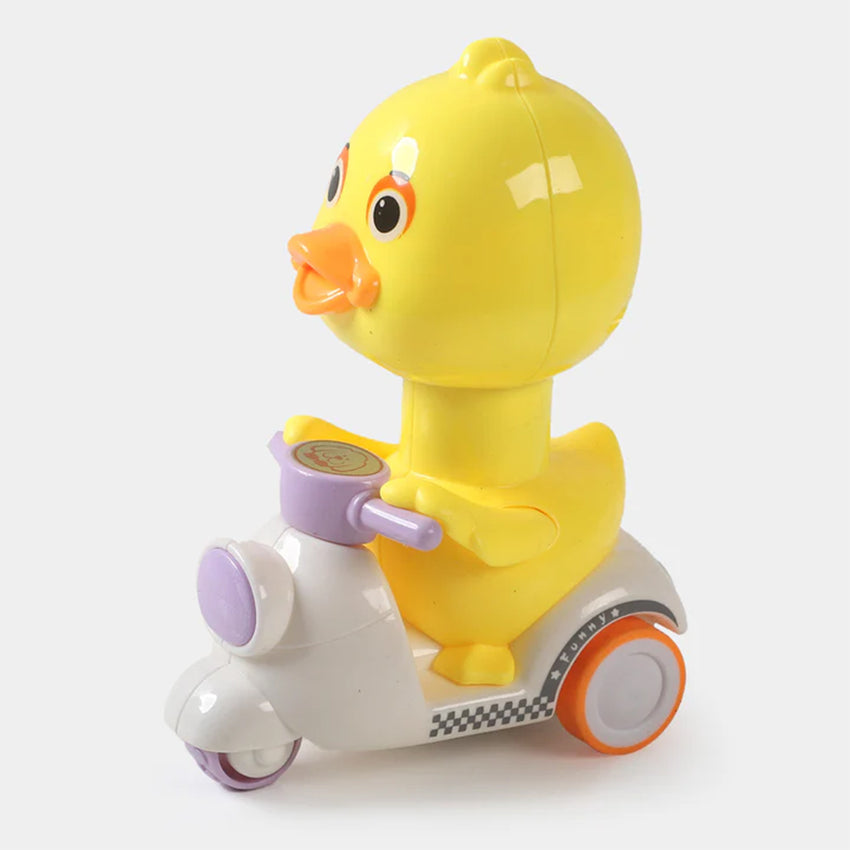 Duck Motorcycle Toy - Purple, Non-Remote Control, Chase Value, Chase Value