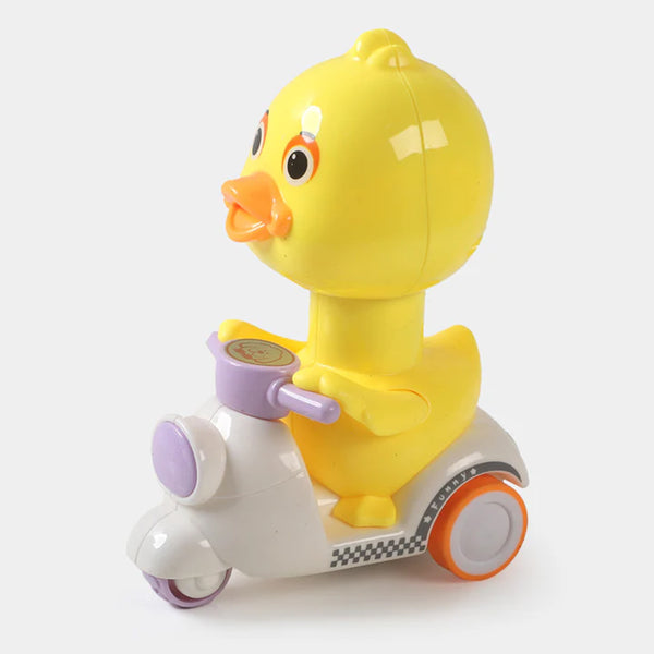 Duck Motorcycle Toy - Purple
