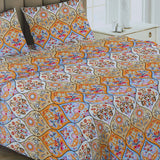 Printed Double Bed Sheet - Multi Color, Double Size Bed Sheet, Chase Value, Chase Value