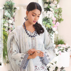 Esra Lawn Digital Printed Embroidered 3Pcs Unstitched Suit - 6, Women, 3Pcs Shalwar Suit, Rana Arts, Chase Value