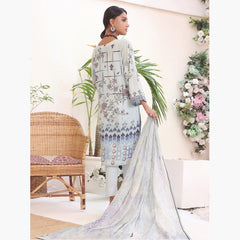 Esra Lawn Digital Printed Embroidered 3Pcs Unstitched Suit - 6, Women, 3Pcs Shalwar Suit, Rana Arts, Chase Value