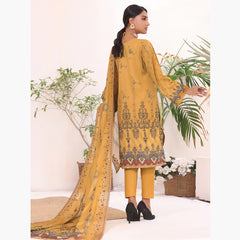 Esra Lawn Digital Printed Embroidered 3Pcs Unstitched Suit - 1