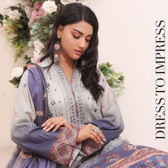 Esra Lawn Digital Printed Embroidered 3Pcs Unstitched Suit - 4, Women, 3Pcs Shalwar Suit, Rana Arts, Chase Value