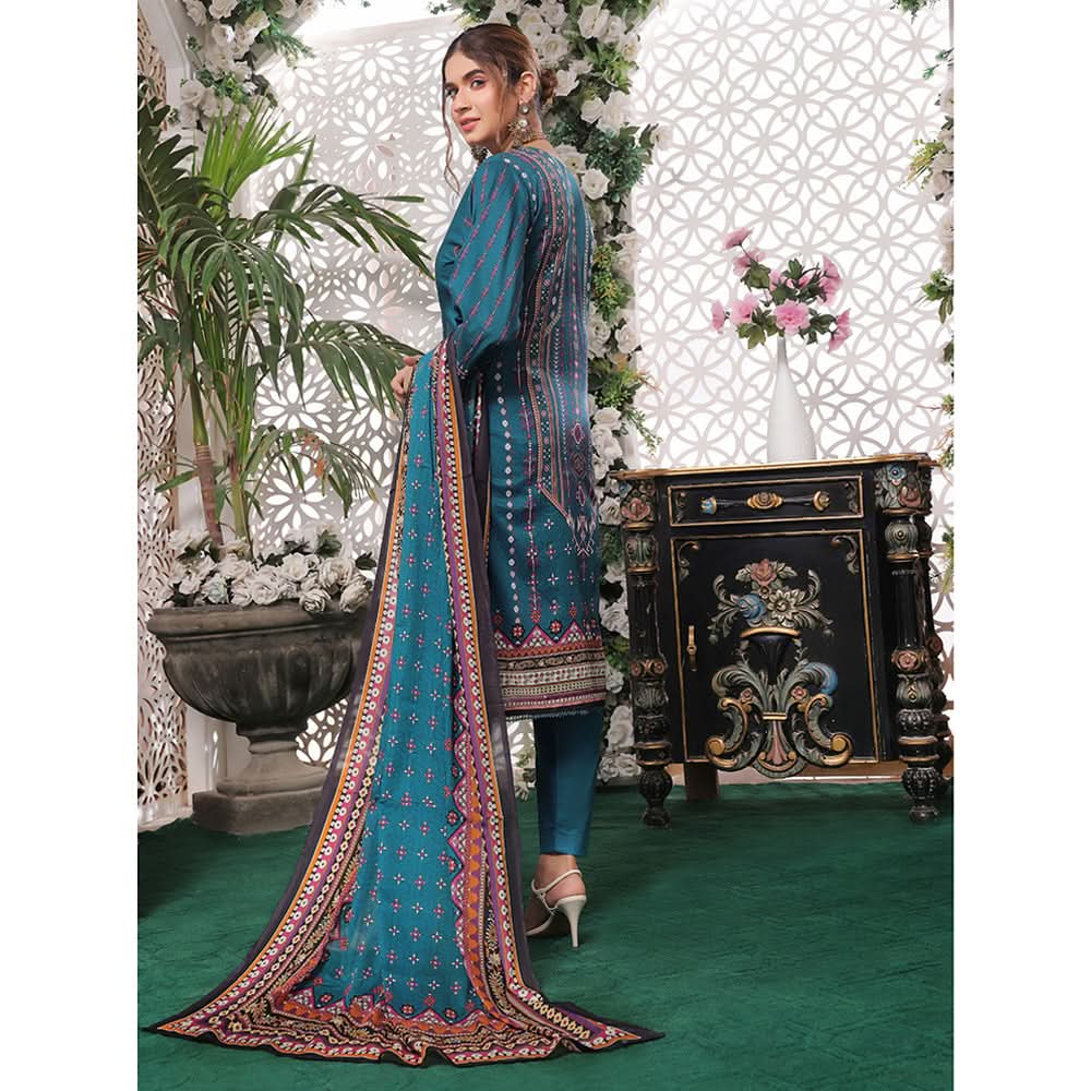 Bin Hameed Rim Jim Lawn Premium Printed Embroidered Unstitched 3Pcs Suit - SF-57, Women, 3Pcs Shalwar Suit, Rana Arts, Chase Value