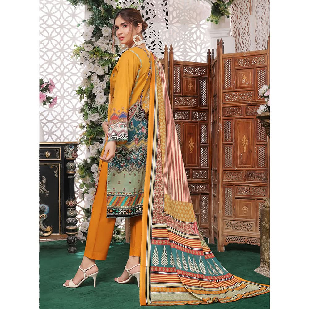 Bin Hameed Rim Jim Lawn Premium Printed Embroidered Unstitched 3Pcs Suit - EKR-56, Women, 3Pcs Shalwar Suit, Rana Arts, Chase Value