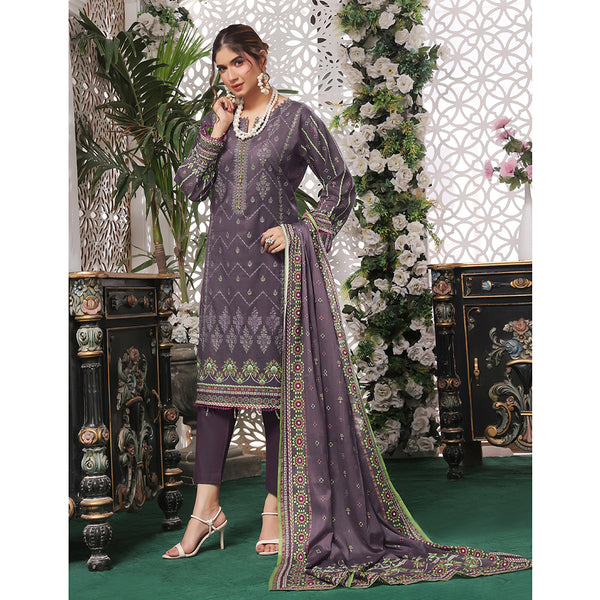 Bin Hameed Rim Jim Lawn Premium Printed Embroidered Unstitched 3Pcs Suit - TS-92, Women, 3Pcs Shalwar Suit, Rana Arts, Chase Value