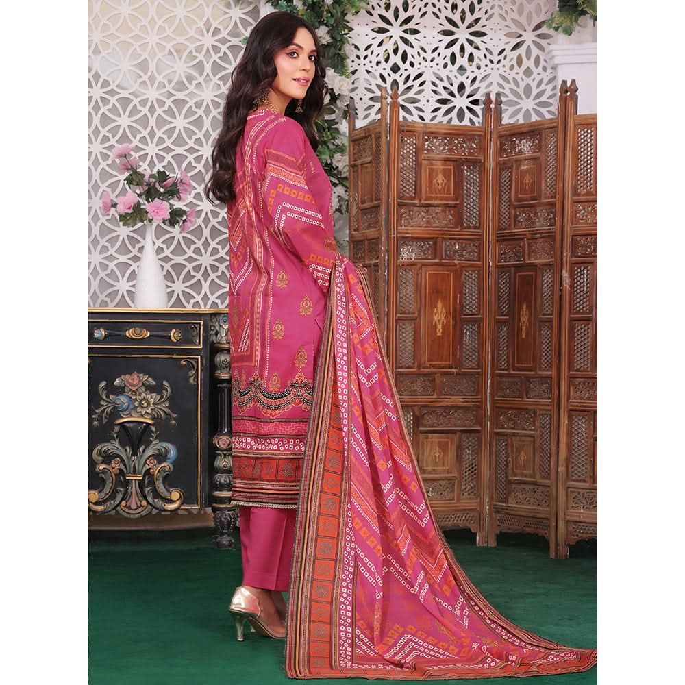 Bin Hameed Rim Jim Lawn Premium Printed Embroidered Unstitched 3Pcs Suit - SF-58, Women, 3Pcs Shalwar Suit, Rana Arts, Chase Value