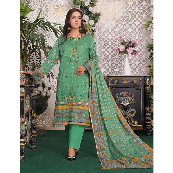 Bin Hameed Rim Jim Lawn Premium Printed Embroidered Unstitched 3Pcs Suit - TS-91, Women, 3Pcs Shalwar Suit, Rana Arts, Chase Value