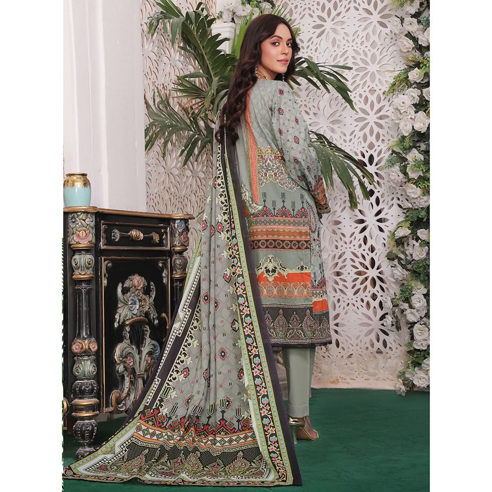 Bin Hameed Rim Jim Lawn Premium Printed Embroidered Unstitched 3Pcs Suit - TS-90, Women, 3Pcs Shalwar Suit, Rana Arts, Chase Value