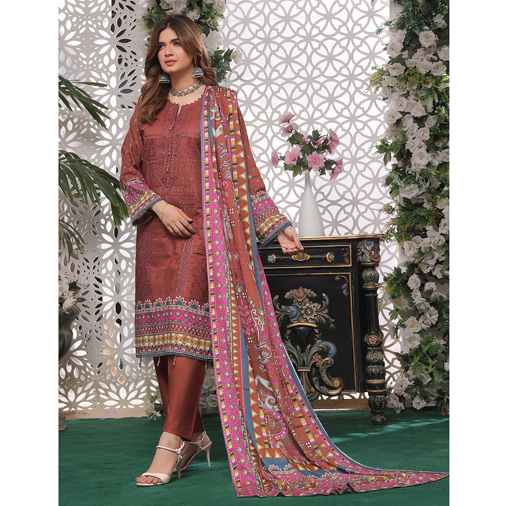 Bin Hameed Rim Jim Lawn Premium Printed Embroidered Unstitched 3Pcs Suit - SF-59, Women, 3Pcs Shalwar Suit, Rana Arts, Chase Value