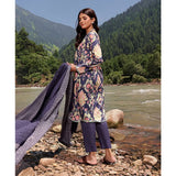Bin Hameed Zara Lawn Printed Embroidered 3Pcs Suit - CK-04, Women, 3Pcs Shalwar Suit, Rana Arts, Chase Value