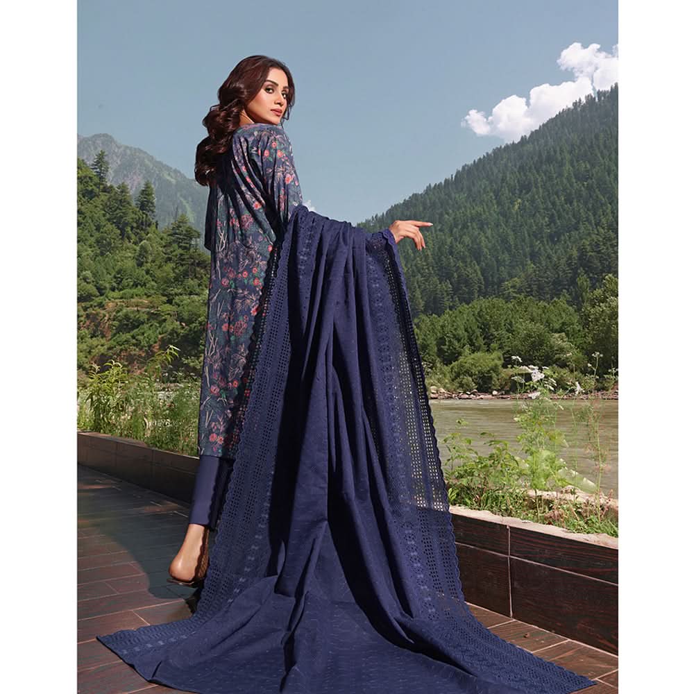 Bin Hameed Zara Lawn Printed Embroidered 3Pcs Suit - CK-06, Women, 3Pcs Shalwar Suit, Rana Arts, Chase Value