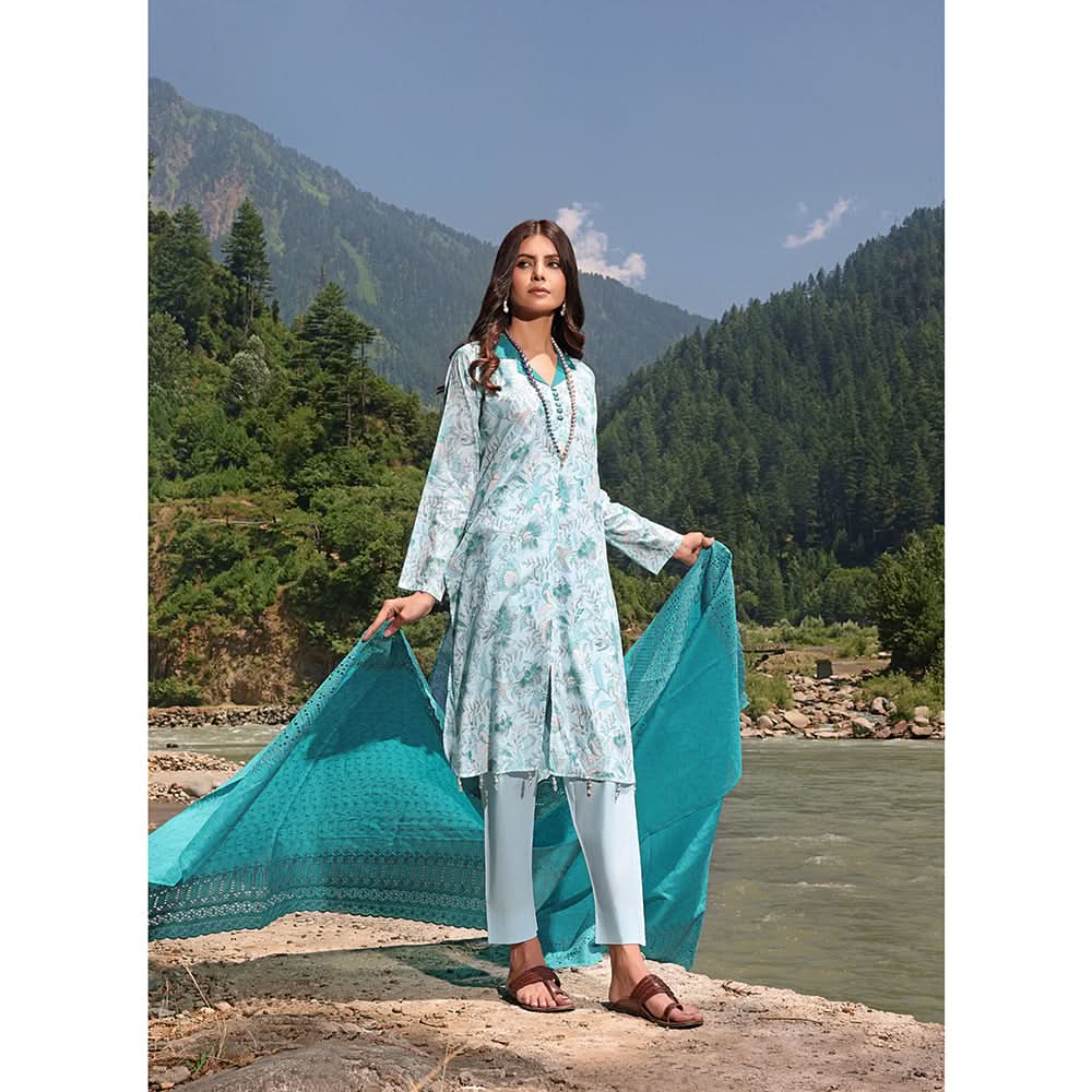 Bin Hameed Zara Lawn Printed Embroidered 3Pcs Suit - CK-03, Women, 3Pcs Shalwar Suit, Rana Arts, Chase Value