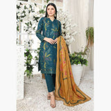 Rangrez Lawn Jacquard Embroidered Unstitched 3Pcs Suit - 1, Women, 3Pcs Shalwar Suit, Rana Arts, Chase Value