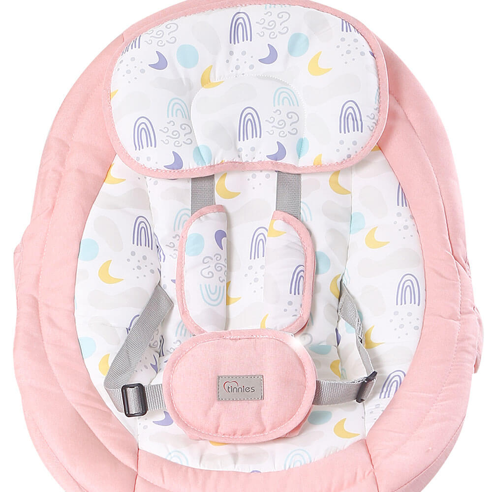Tinnies Auto Baby Swing - Pink T513, Carrier Strollers & Furniture, Tinnies, Chase Value