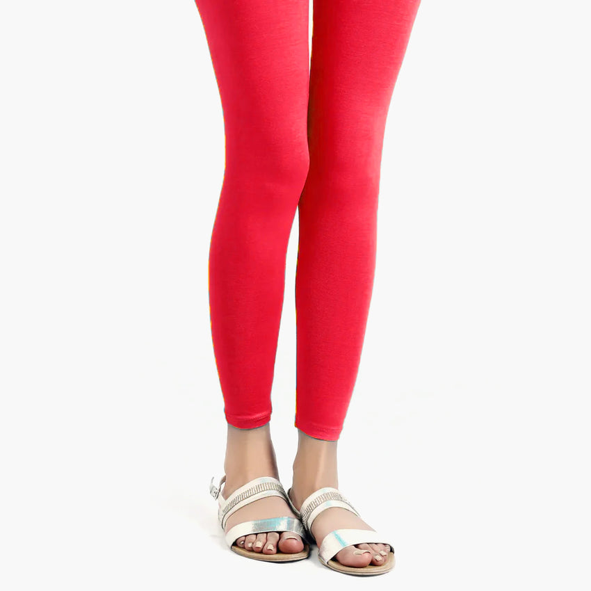 Women's Plain Tights 48" - Red, Women Pants & Tights, Chase Value, Chase Value