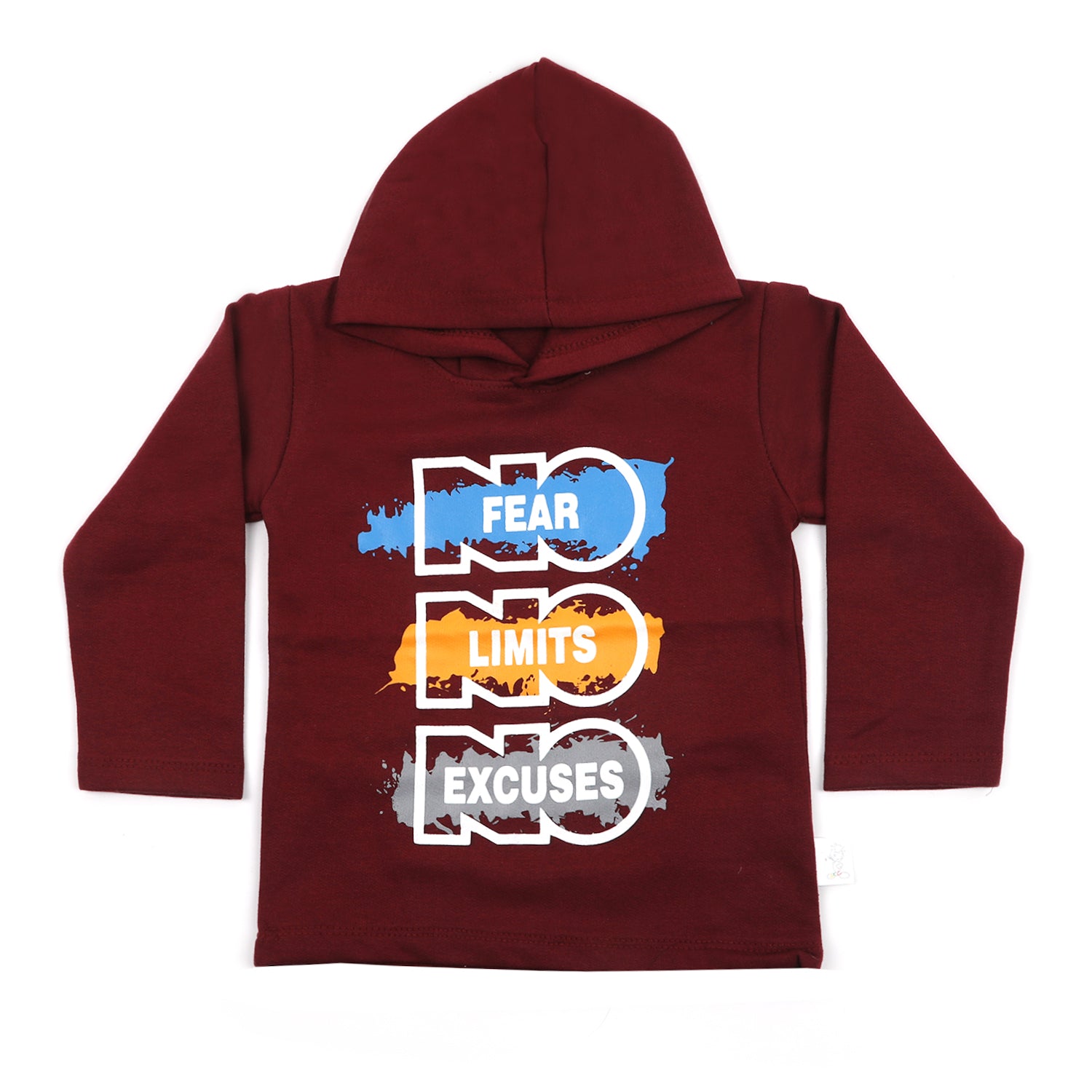 Boys Full Sleeves Hoodie - Red, Boys Hoodies & Sweat Shirts, Chase Value, Chase Value