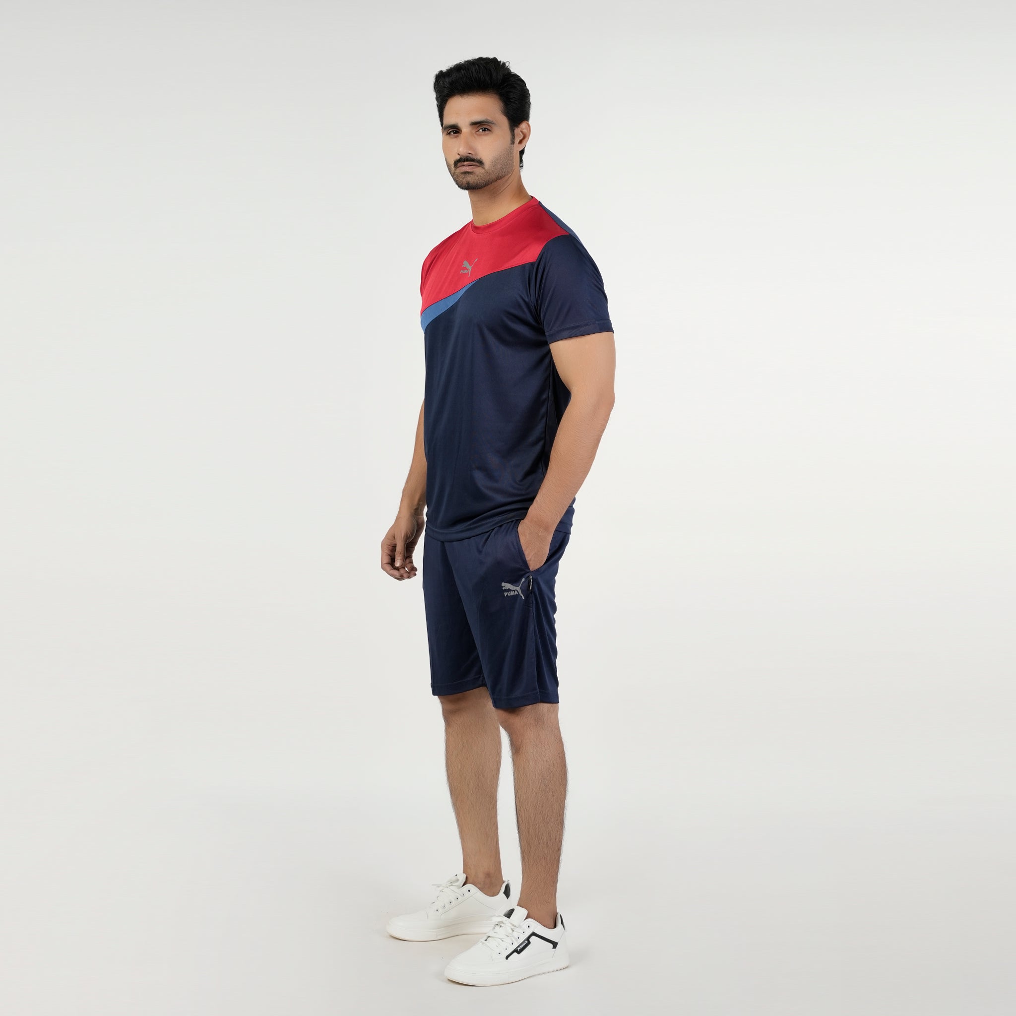 Men's Short Track Suit - Red, Men's Track Suits, Chase Value, Chase Value