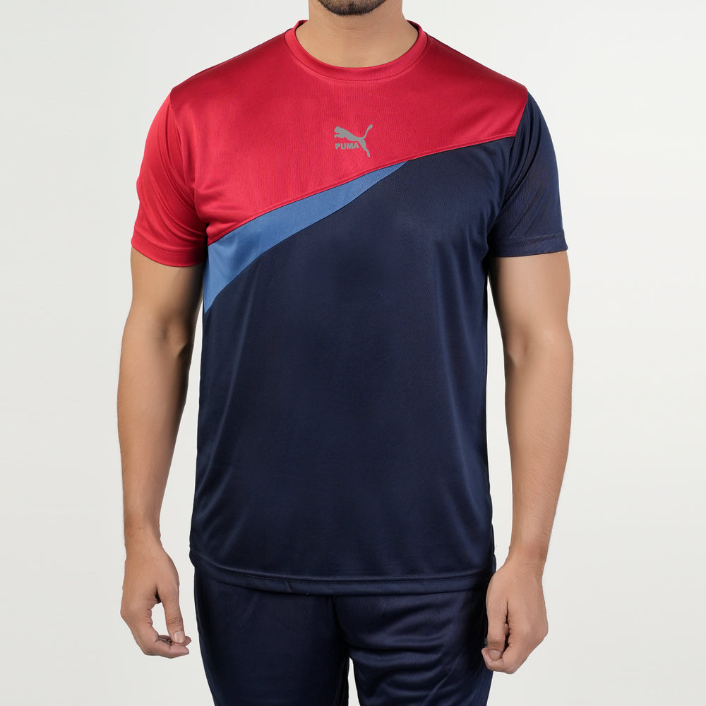 Men's Short Track Suit - Red, Men's Track Suits, Chase Value, Chase Value