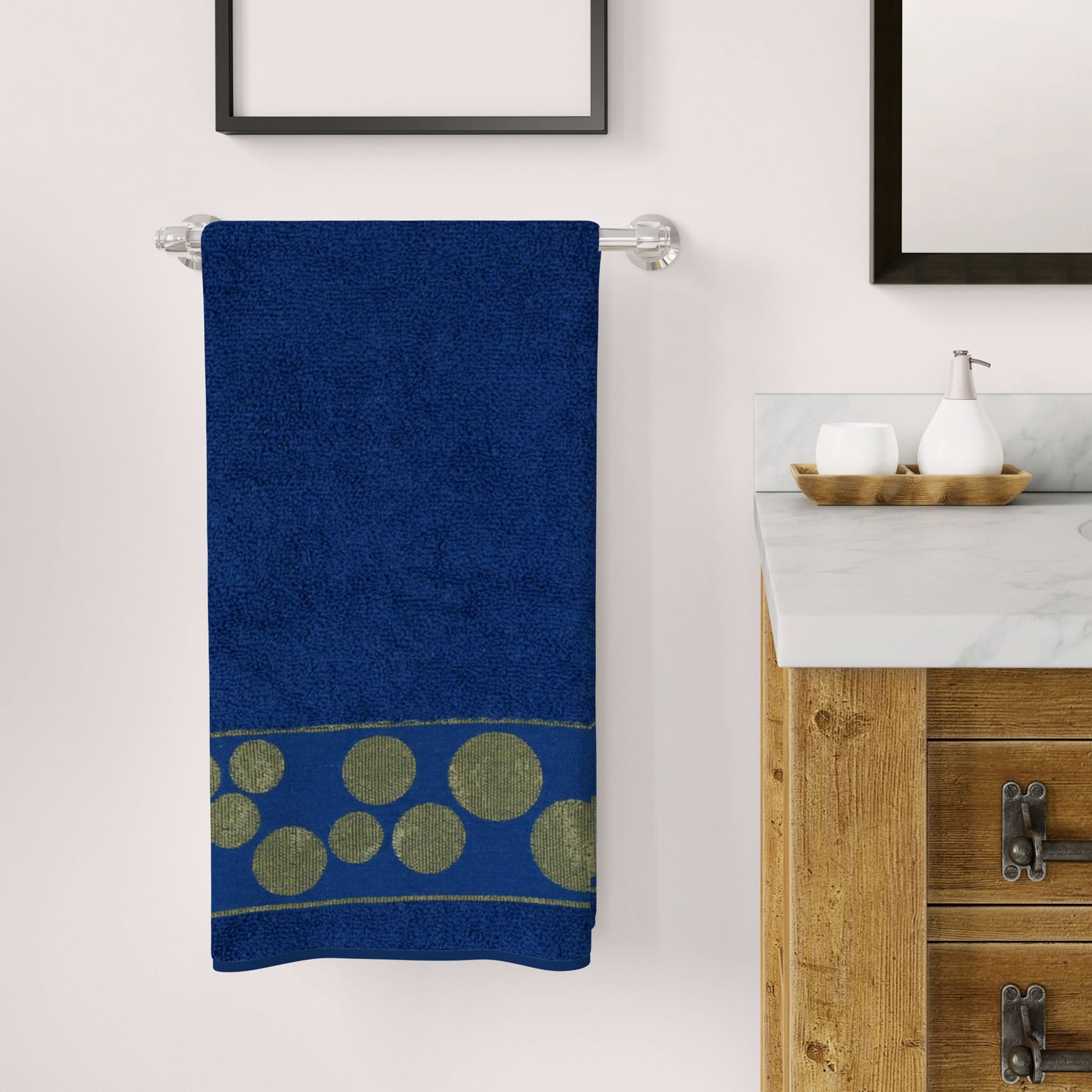 Bath Towel Gold Circle 70*140, Bath Towels, Chase Value, Chase Value