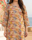 Salina Cambric Mid Summer Digital Printed Suit - 3 Pc