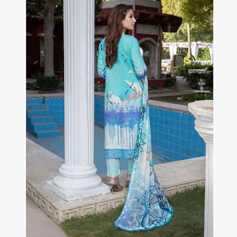 Schick Samar Heavy Embroidered Unstitched 3Pcs Suit, Women, 3Pcs Shalwar Suit, MI Creation, Chase Value