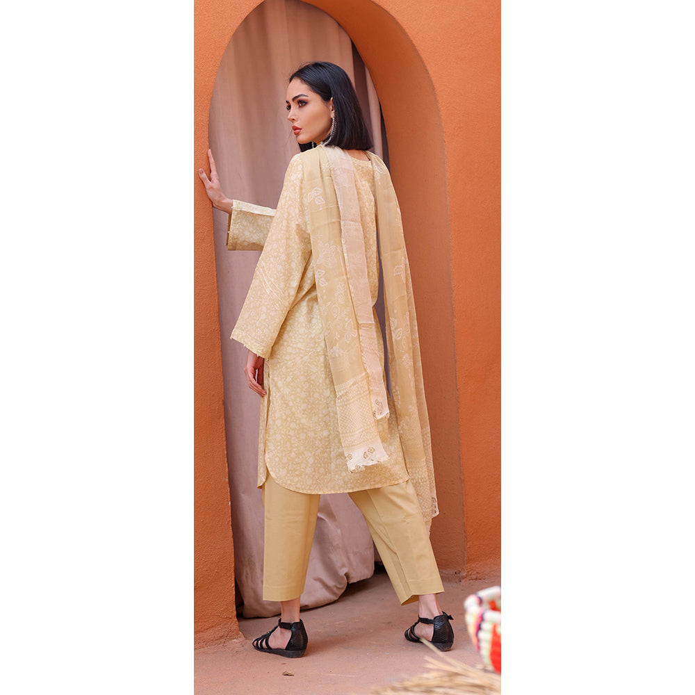 Rashid Samar Printed Embroidered Lawn Unstitched 3Pcs Suit - 8154, Women, 3Pcs Shalwar Suit, Rashid Textiles, Chase Value