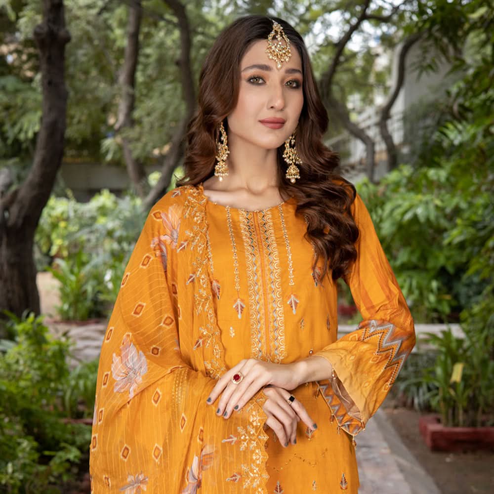 Schick Kinara Series Viscose  Edition With Fancy Dupatta - 7, Women, 3Pcs Shalwar Suit, MI Creation, Chase Value