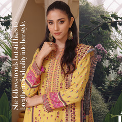 Evelyn Digital Printed Khaddar Embroidered Unstitched 3Pcs Suit, Women, 3Pcs Shalwar Suit, Rana Arts, Chase Value