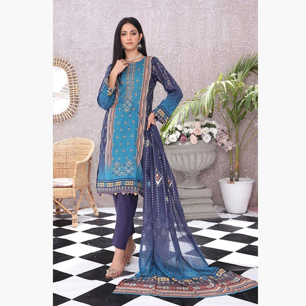 Bin Hameed WARDA Embroidered Unstitched 3Pcs Suit - SF-7099, Women, 3Pcs Shalwar Suit, Rana Arts, Chase Value