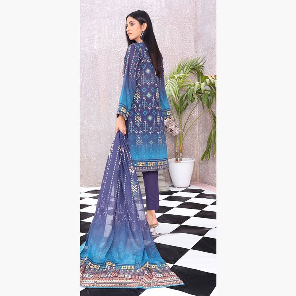Bin Hameed WARDA Embroidered Unstitched 3Pcs Suit - SF-7099, Women, 3Pcs Shalwar Suit, Rana Arts, Chase Value
