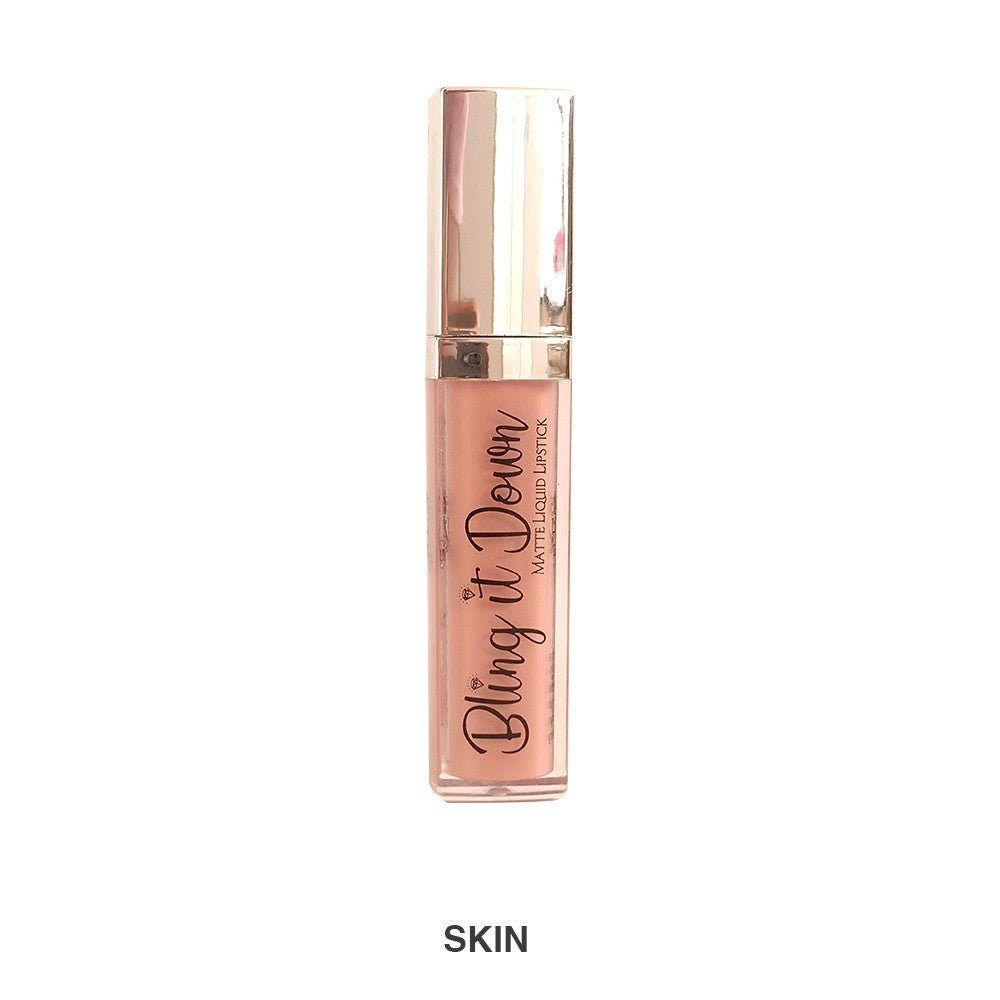 Bling It Down Matte Lipstick - Skin, Lipstick, Nadia Hussain, Chase Value