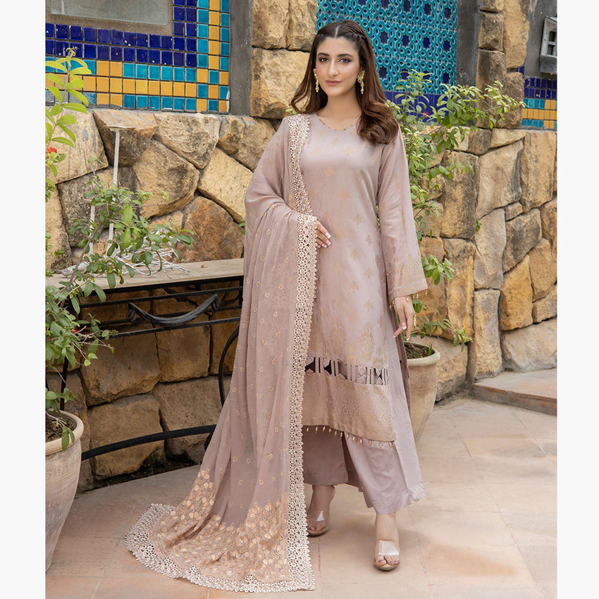 Schick Sofia Viscose Jacquard Broshia Unstitched 3Pcs Suit - 3, Women, 3Pcs Shalwar Suit, MI Creation, Chase Value