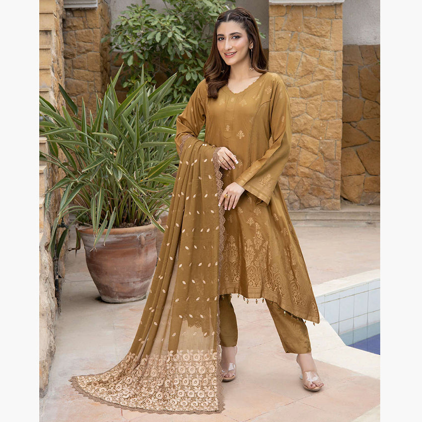 Schick Sofia Viscose Jacquard Broshia Unstitched 3Pcs Suit - 1, Women, 3Pcs Shalwar Suit, MI Creation, Chase Value