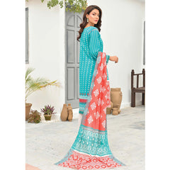 Sophia Lawn Printed Embroidered Unstitched 3Pcs Suit - 4, Women, 3Pcs Shalwar Suit, Zesh Textile, Chase Value