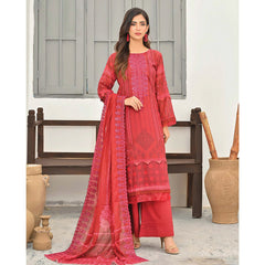 Sophia Lawn Printed Embroidered Unstitched 3Pcs Suit - 8, Women, 3Pcs Shalwar Suit, Zesh Textile, Chase Value