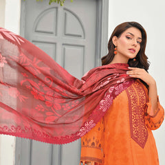 Sophia Lawn Printed Embroidered Unstitched 3Pcs Suit - 9, Women, 3Pcs Shalwar Suit, Zesh Textile, Chase Value