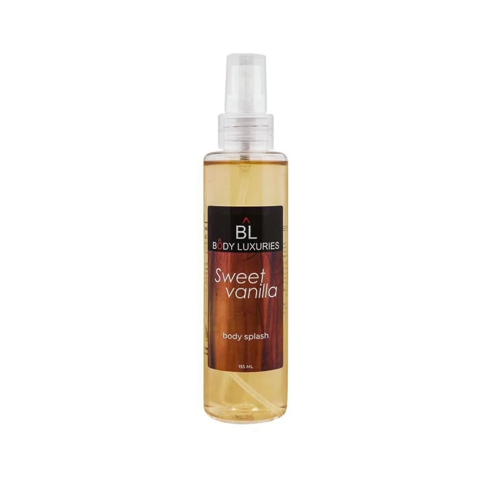 Body Luxuries Sweet Vanilla Body Splash, 155ml, Men Body Spray & Mist, Body Luxuries, Chase Value