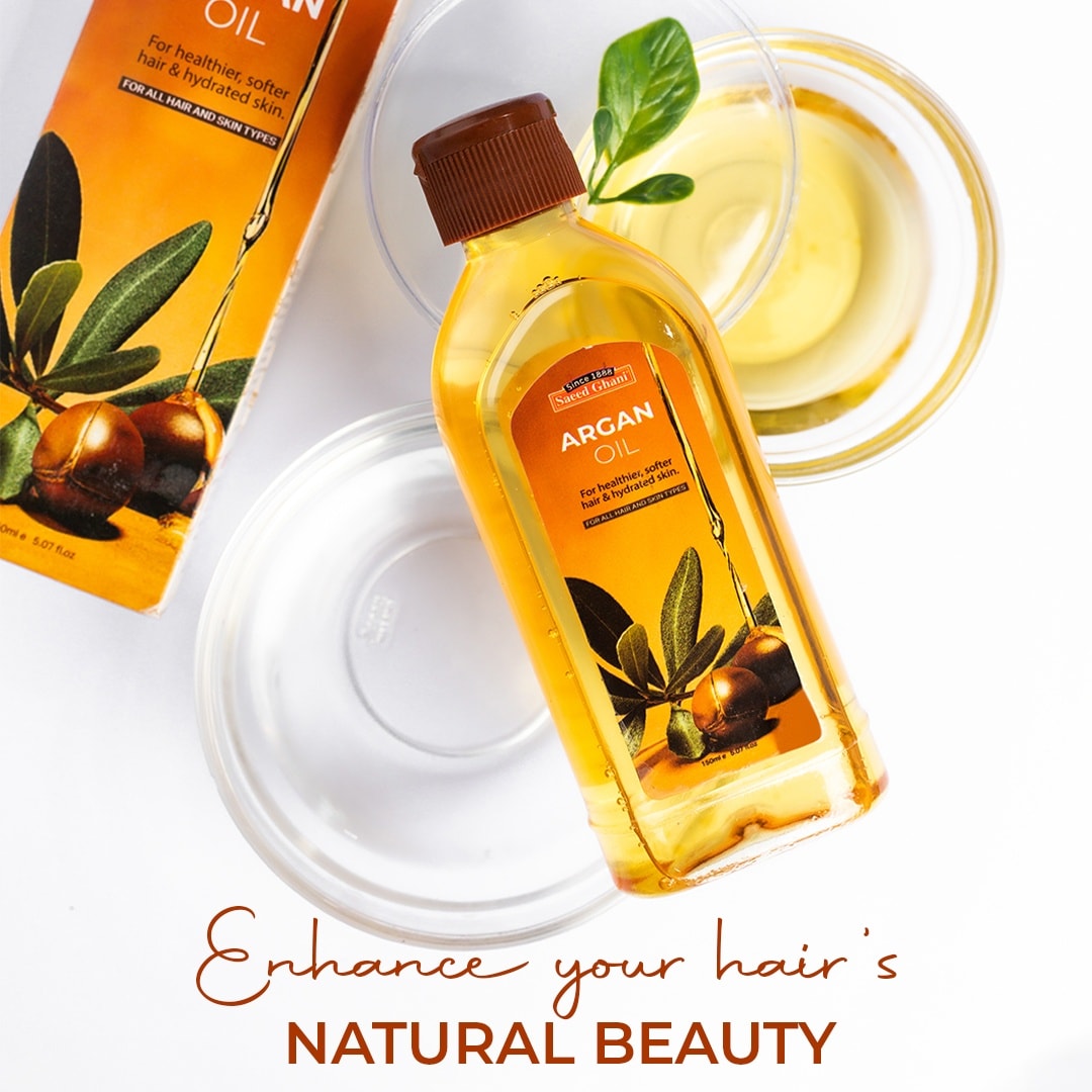 Saeed Ghani Argan Extra Strength Hair Oil - 150ml, Hair Oils, Saeed Ghani, Chase Value